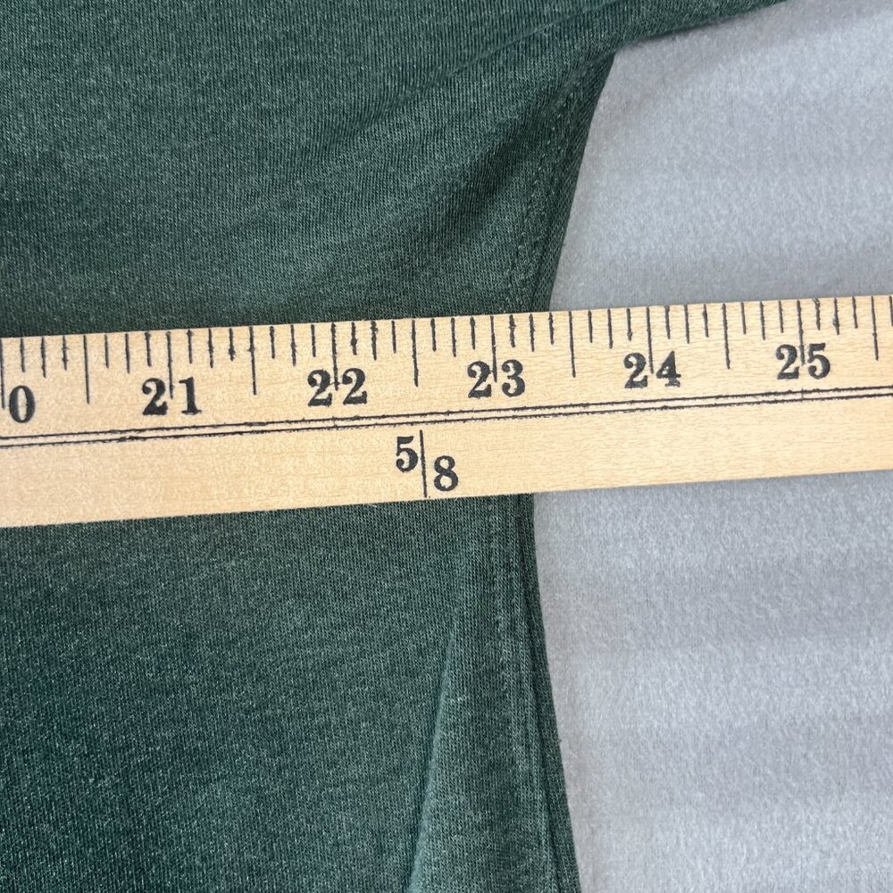 Kit And Ace Long Sleeve Shirt Womens Small Green Crew Neck Layer Top Wool - Picture 5 of 7